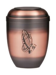 Magusa HC517-3 BH  Cupatan, Alt-Kupfer galvanisch, Kupfer Betende Hände